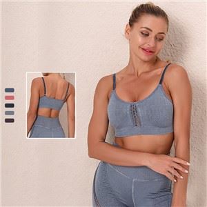 Yoga Outfits pou Fanm Seamless Kostim Mete