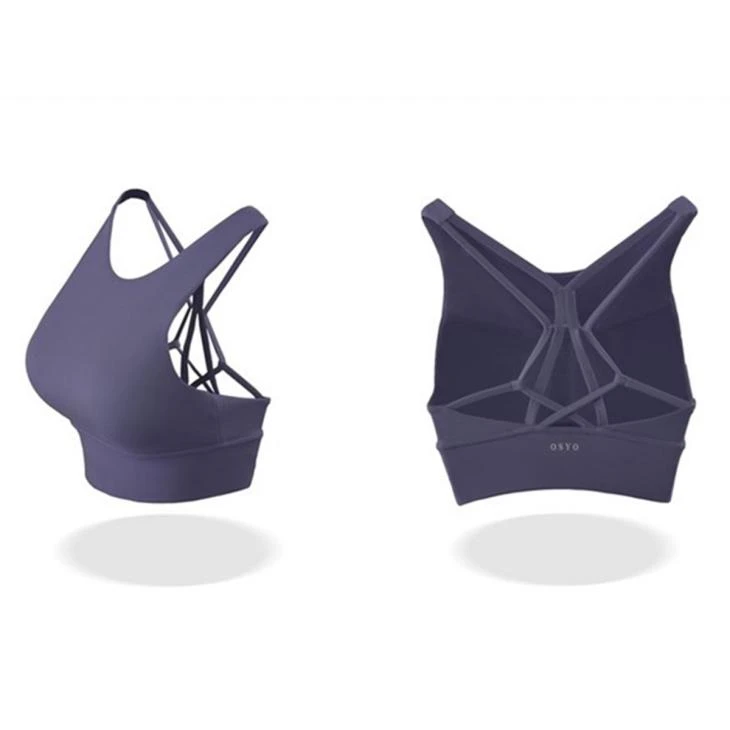 Soutyen Espò Pou Fanm Criss-Cross Back