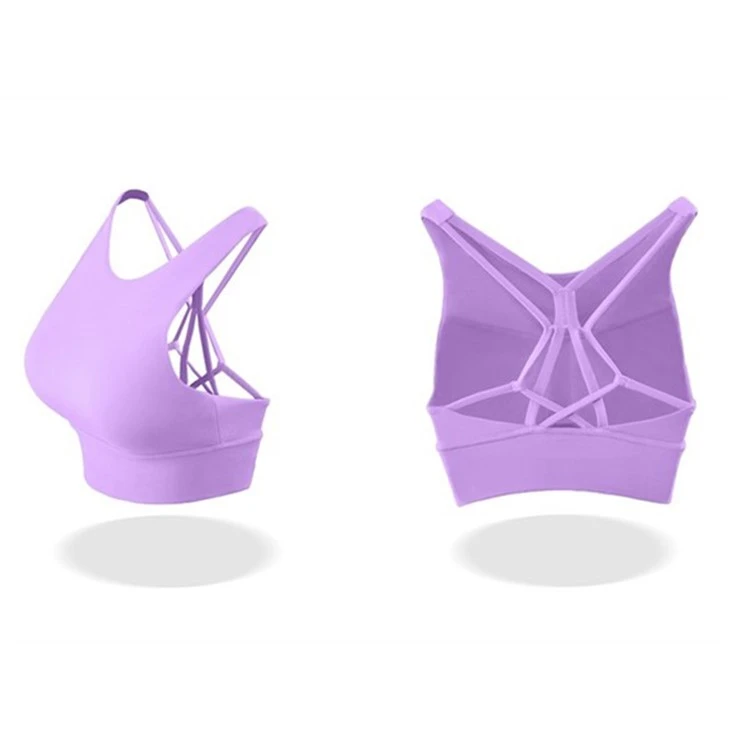 Sports Bra For Women Criss-Cross Back