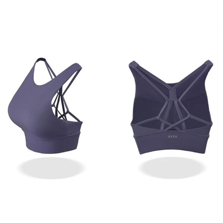 Sports Bra For Women Criss-Cross Back