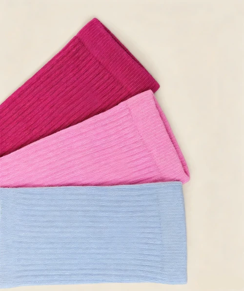 CHOOYOU Pastel Solid Color Ribbed Mid-Calf Crew Socks best